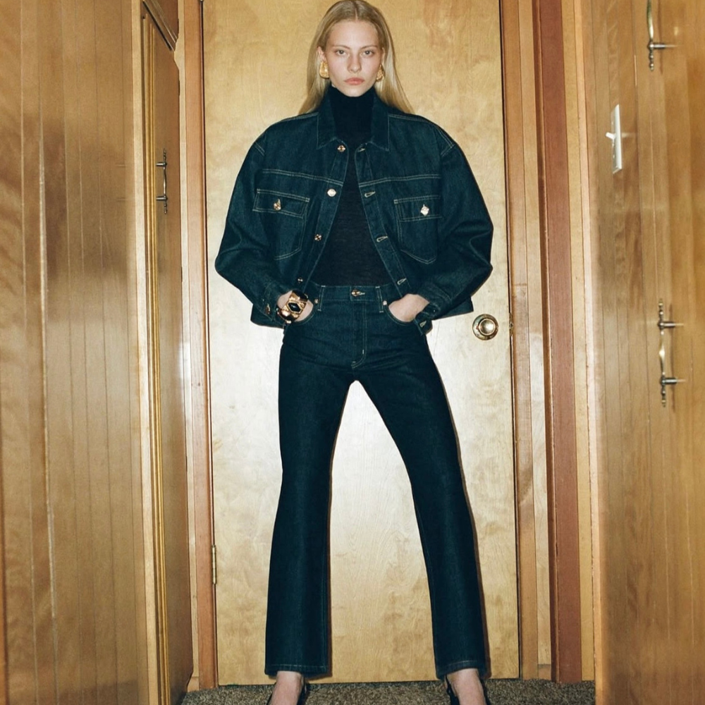 Luxury denim at Riada Concept boutique Woollahra, Sydney featuring Frame straight-leg jeans collection