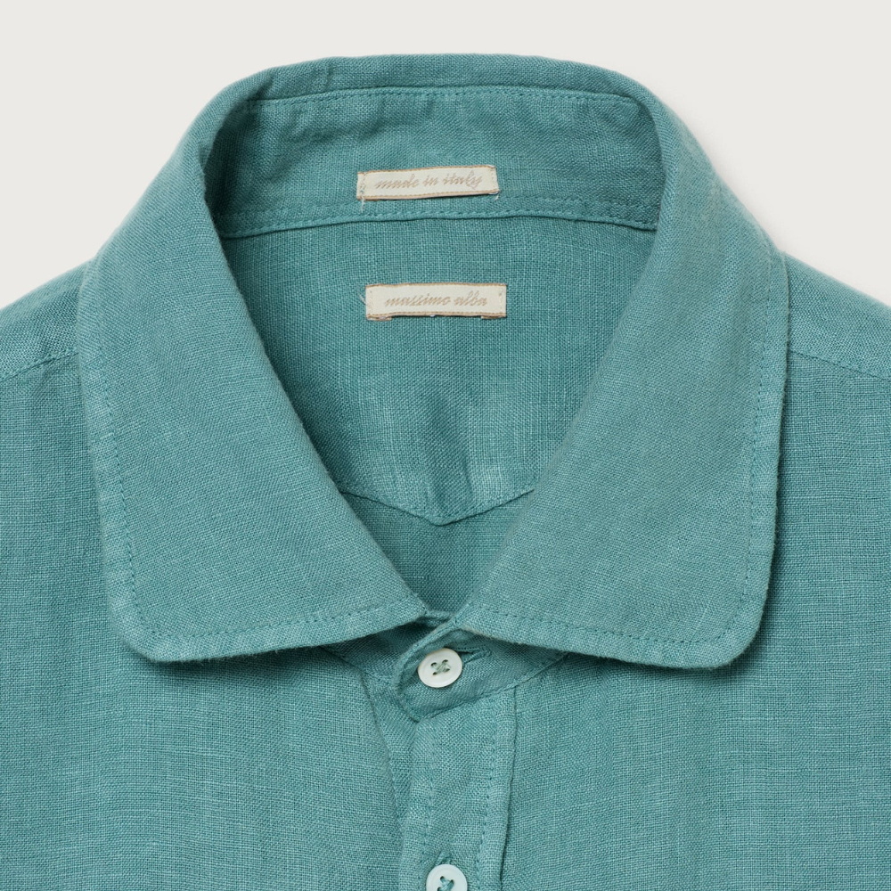 Canary Linen Shirt in Polvere