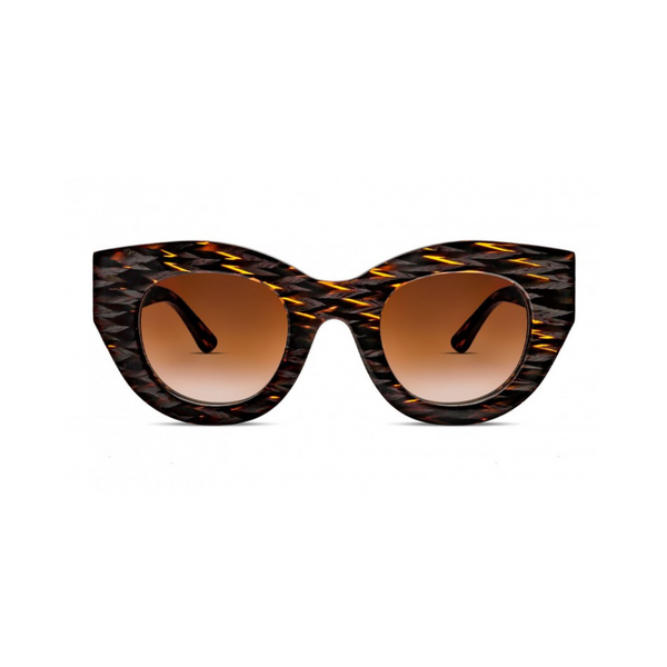 Cinematy sunglasses in Orange & grey pattern