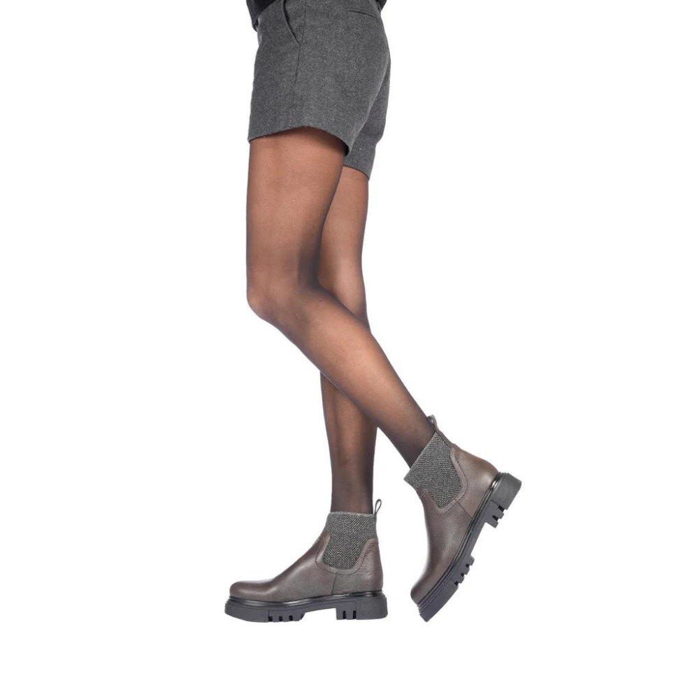 Henry Beguelin Ombreggiato Ankle Boot in Bronzo HENRY BEGUELIN Designer fashion handbags shop online and in store High End fashion boutique Sydney Australia Riada Concept