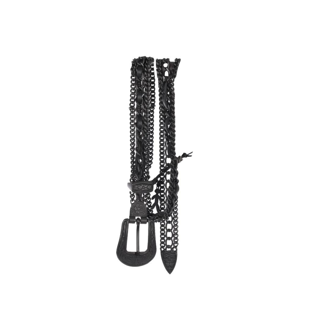 Iron Belt Catena in grey Canna Fucile
