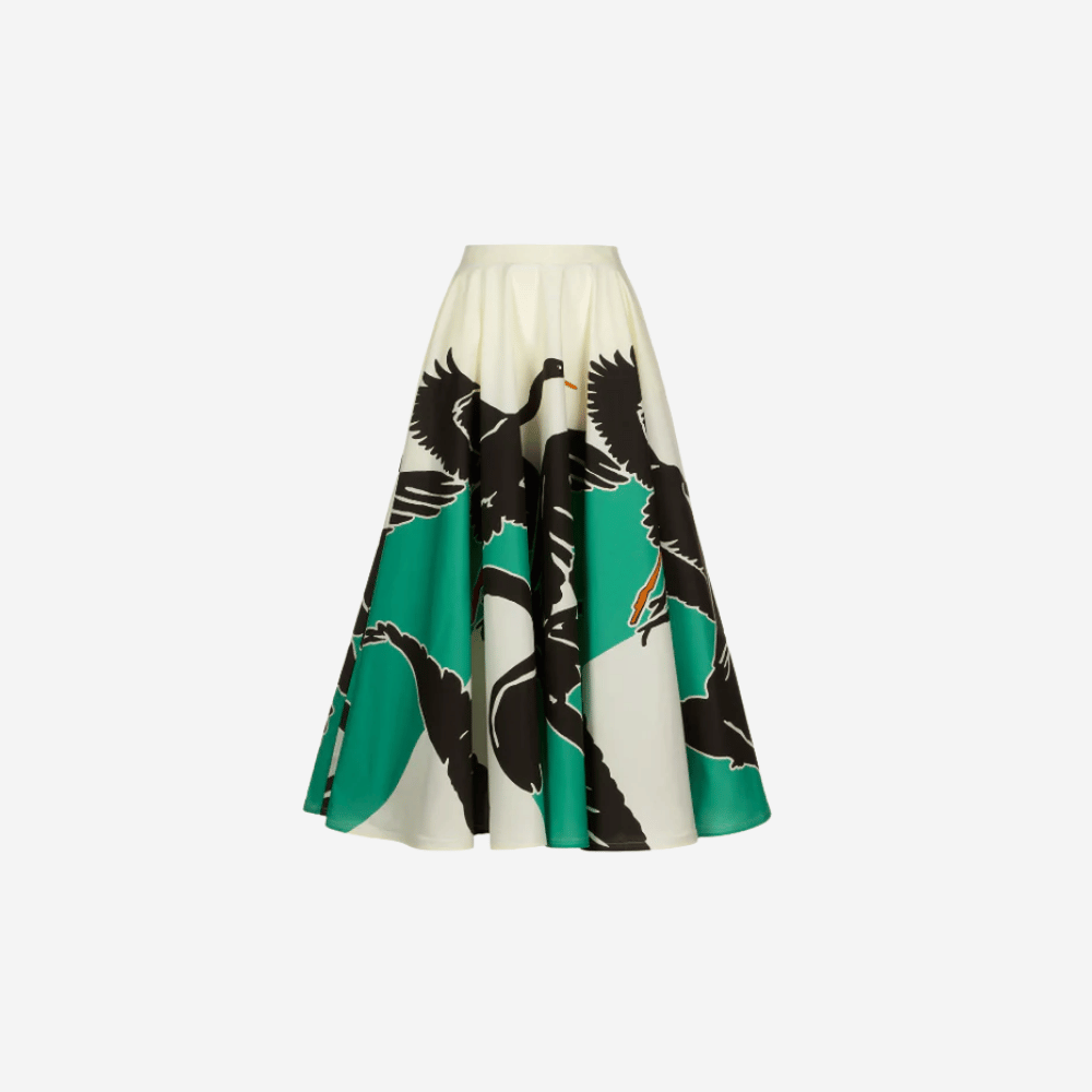 Sara Roka Tameka 85 Skirt in Black Heron – International designer fashion boutique Australia Riada Concept Woollahra