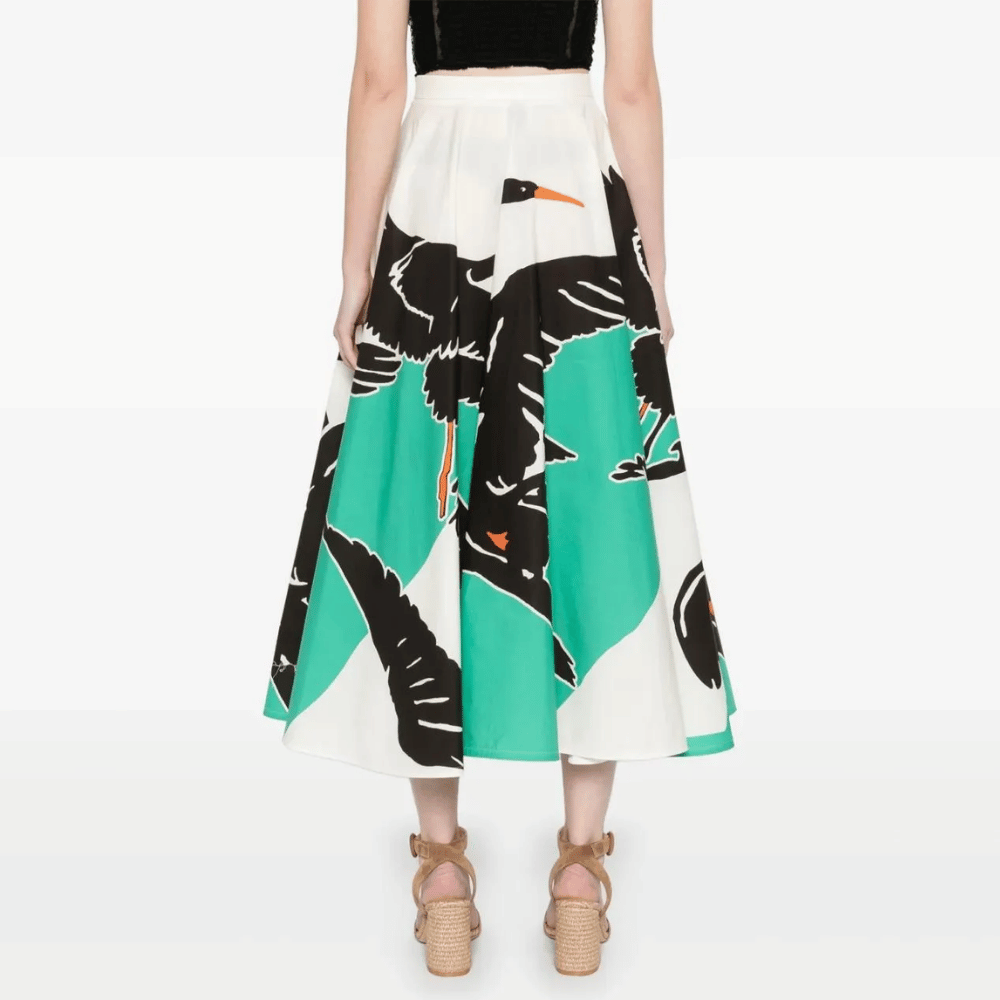 Sara Roka Tameka 85 Skirt in Black Heron – International designer fashion boutique Australia Riada Concept Woollahra