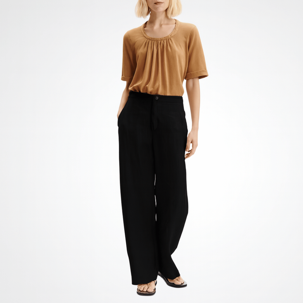 TRANSIT PAR SUCH Linen Pant in Black Transit Par Such at Riada Concept Designer fashion shop online and in store High End fashion boutique Sydney Australia Riada Concept