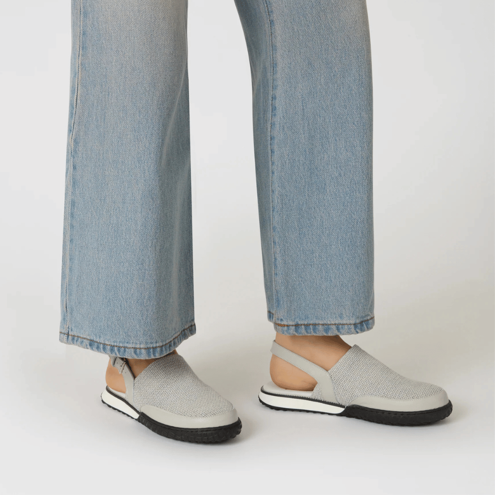 Henry Beguelin Intreccio Canapa Slip-On Sneaker in Polvere