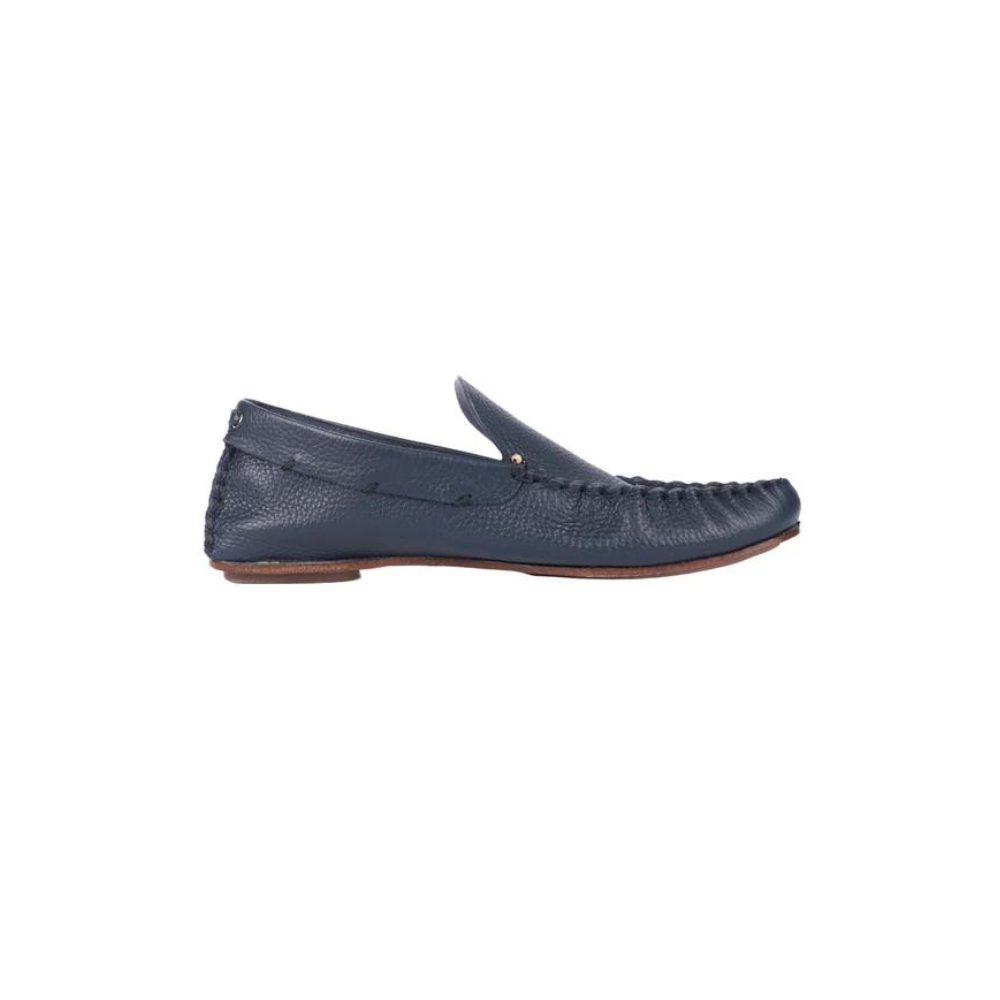 Men's Moccasin Muflone in Inchiostro