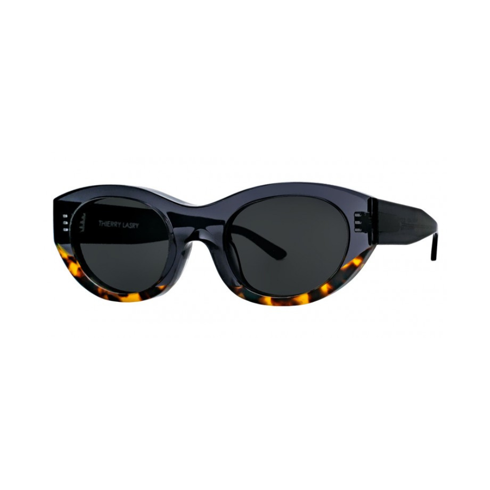 Exoty sunglasses in Translucent black & tortoiseshell