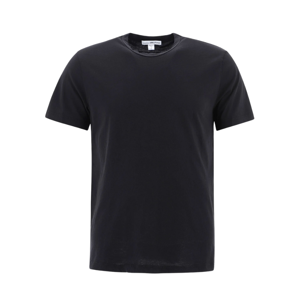 Short Sleeve Crew Neck in Black