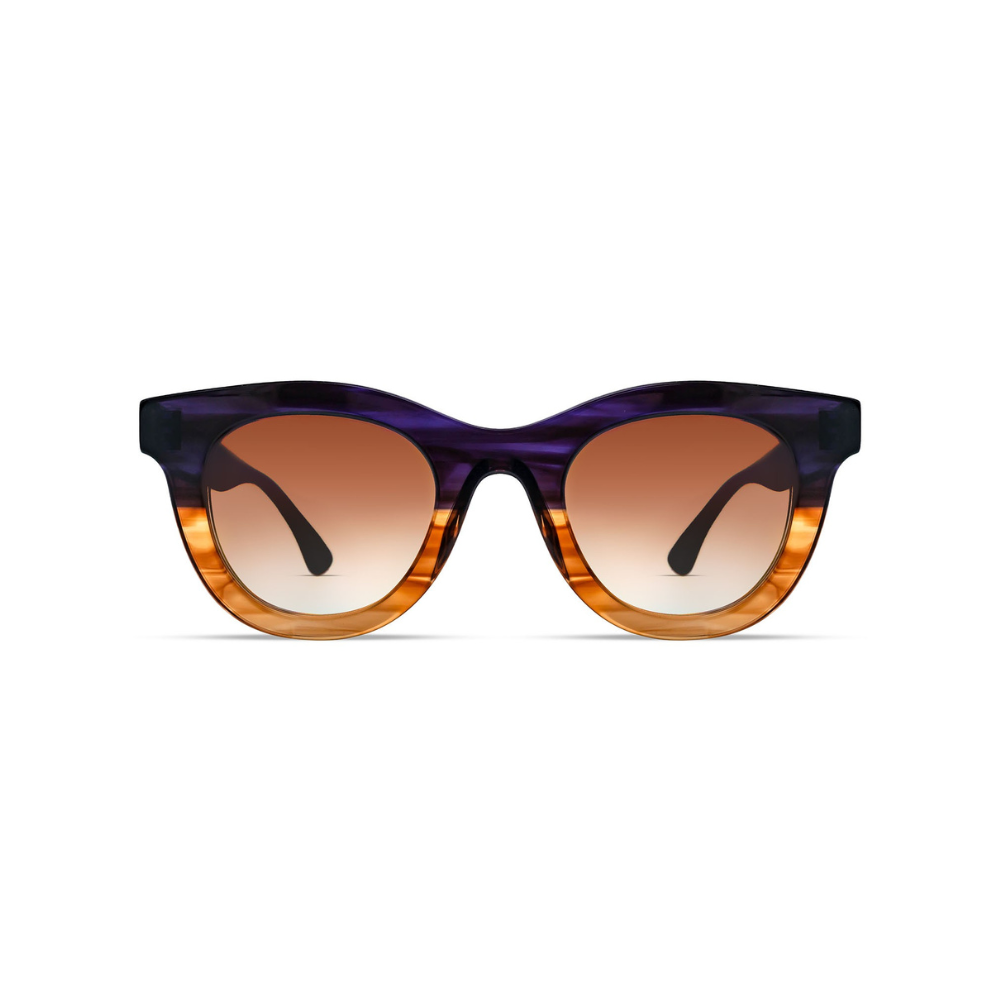Consistency sunglasses in purple & gradiente brown