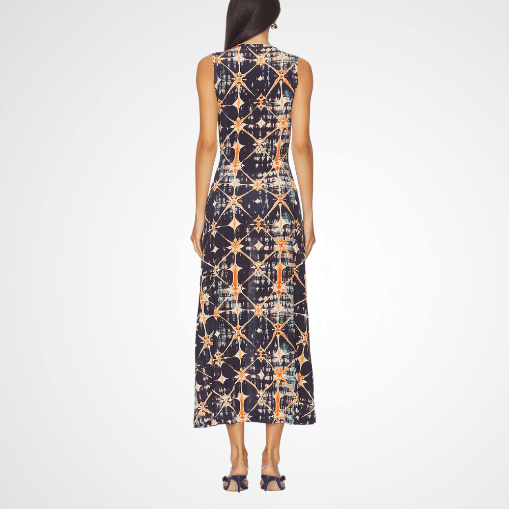 Ulla Johnson Orla Sleeveless Pull-On Midi Dress in Phoenix ULLA JOHNSON Designer fashion shop online and in store High End fashion boutique Sydney Australia Riada Concept