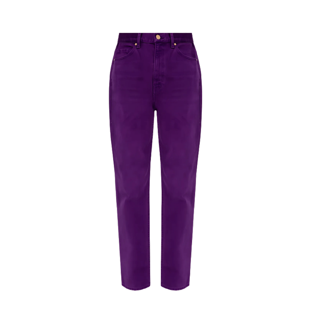 Ulla Johnson Agnes High Rise Straight Leg Jean in Purple Cassis Wash ULLA JOHNSON Designer fashion shop online and in store High End fashion boutique Sydney Australia Riada Concept