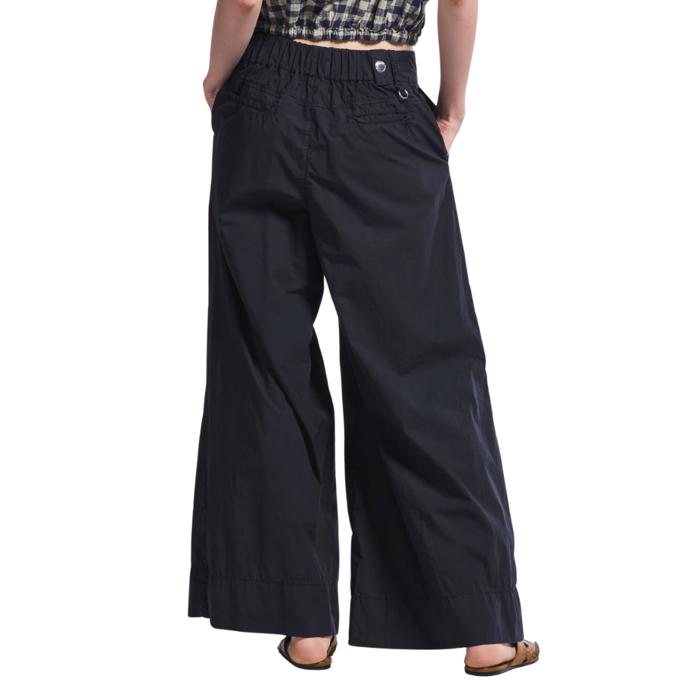 HIGH Directive Wide-Leg Palazzo Pants in Black HIGH OFFICIAL Designer fashion shop online and in store High End fashion boutique Sydney Australia Riada Concept