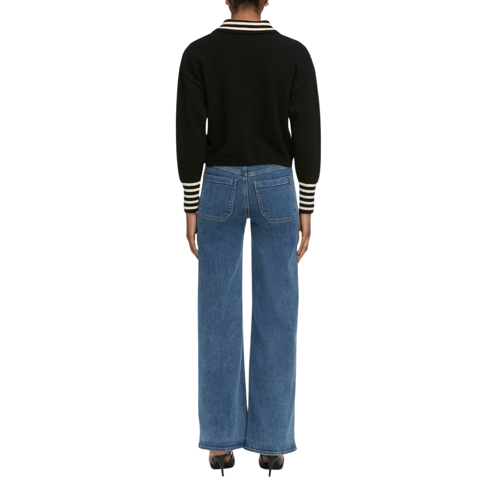 FRAME Le Slim Palazzo Modernist Pocket in Esteem FRAME designer denim, luxury jeans boutique Sydney Australia Riada Concept Woollahra