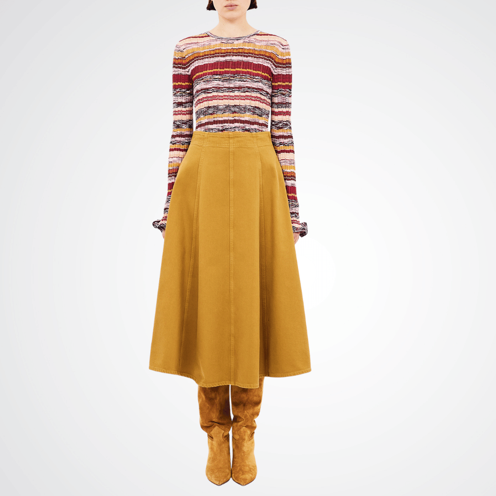Ulla Johnson Maci Long Sleeve Knit Pullover in Prism ULLA JOHNSON Designer fashion shop online and in store High End fashion boutique Sydney Australia Riada Concept