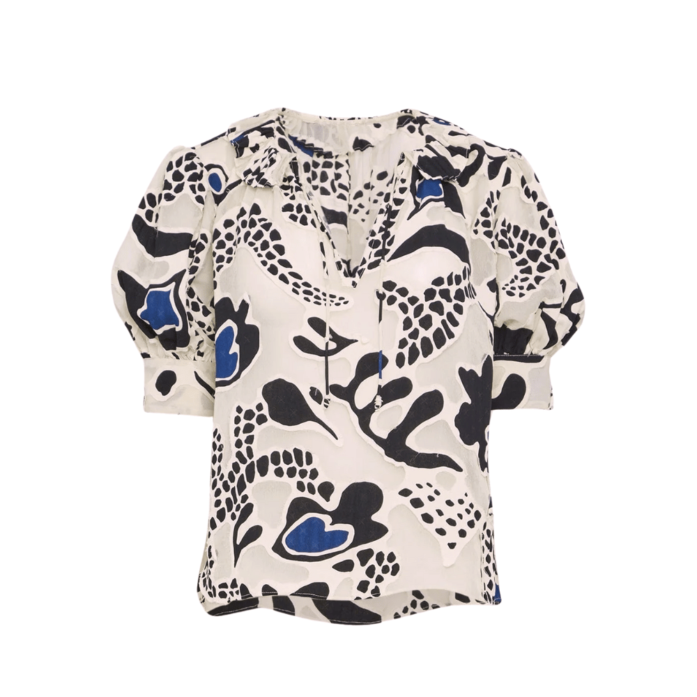 Ulla Johnson Marcella Top in Porcelain