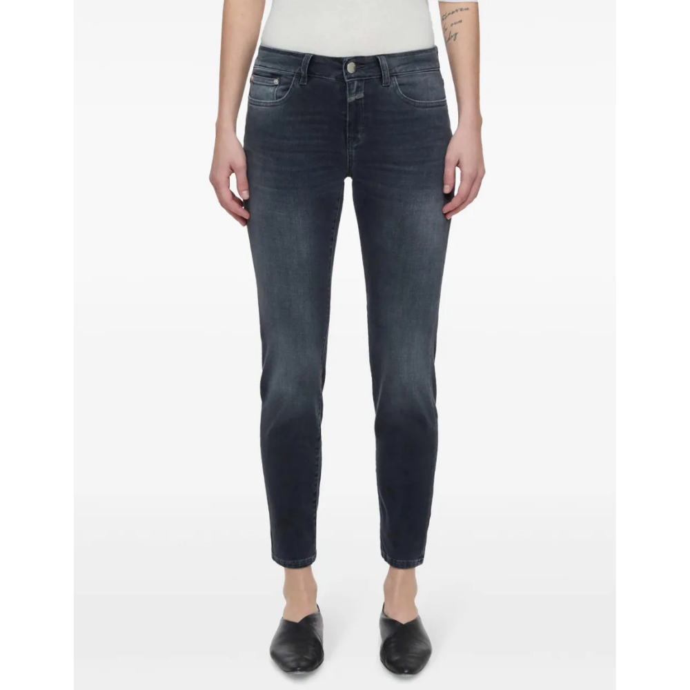 Baker Straight Leg Jeans in Dark Grey