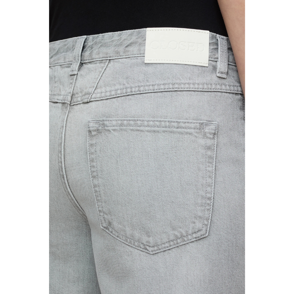 Wide Jeans Gillan in Light Grey