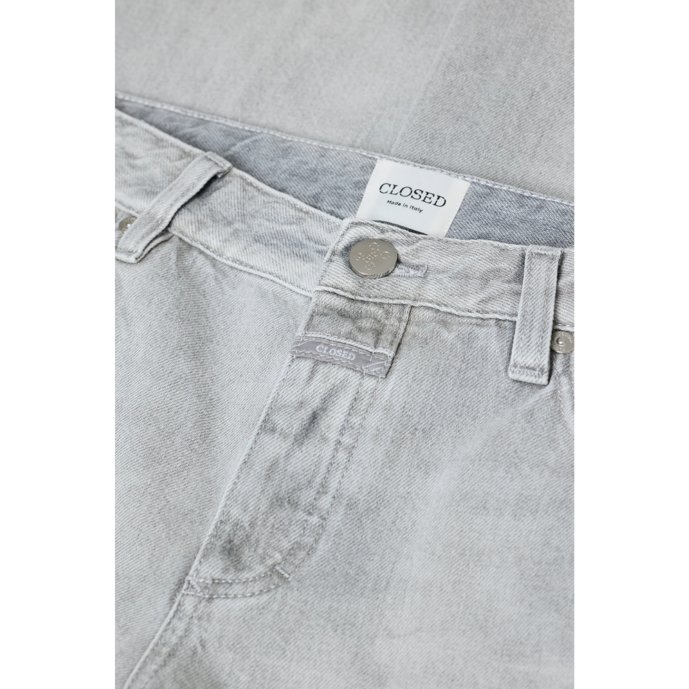 Wide Jeans Gillan in Light Grey