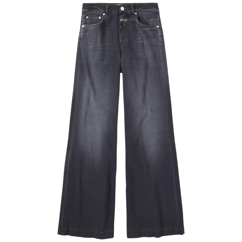Wide Jeans Glow up in Dark Grey