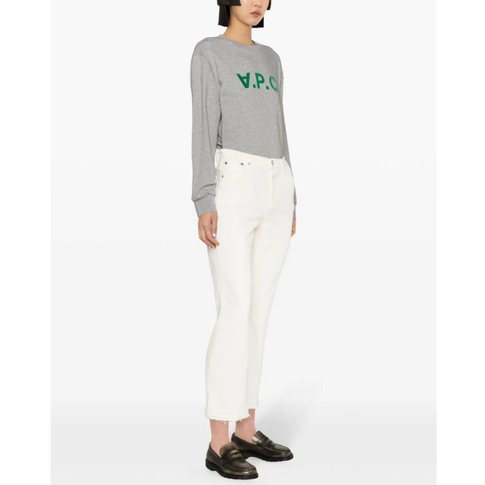 Hi Sun Mid Rise Skinny Jeans in Ivory