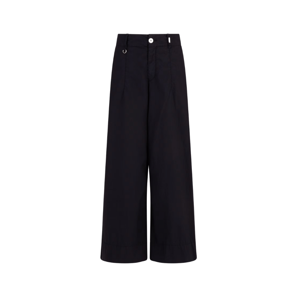 HIGH Directive Wide-Leg Palazzo Pants in Black HIGH OFFICIAL Designer fashion shop online and in store High End fashion boutique Sydney Australia Riada Concept