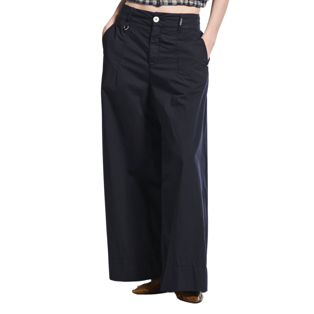 HIGH Directive Wide-Leg Palazzo Pants in Black HIGH OFFICIAL Designer fashion shop online and in store High End fashion boutique Sydney Australia Riada Concept