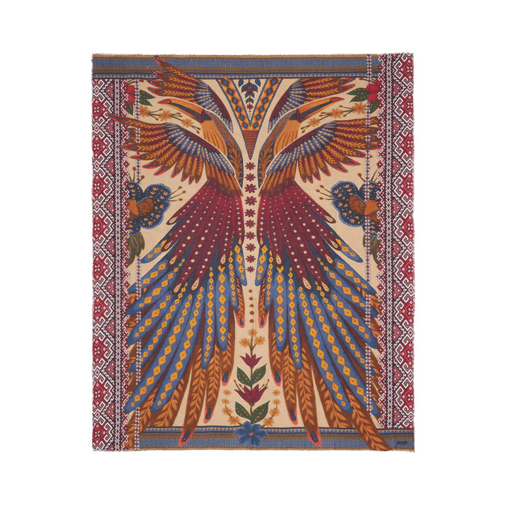 Faliero Sarti Foulard Oversized Scarf in Farm Print Shop the latest Faliero Sarti Scarves collections; printed, stylish scarfs in luxe fabrics made in Italy. Shop online & in store at Riada Concept.