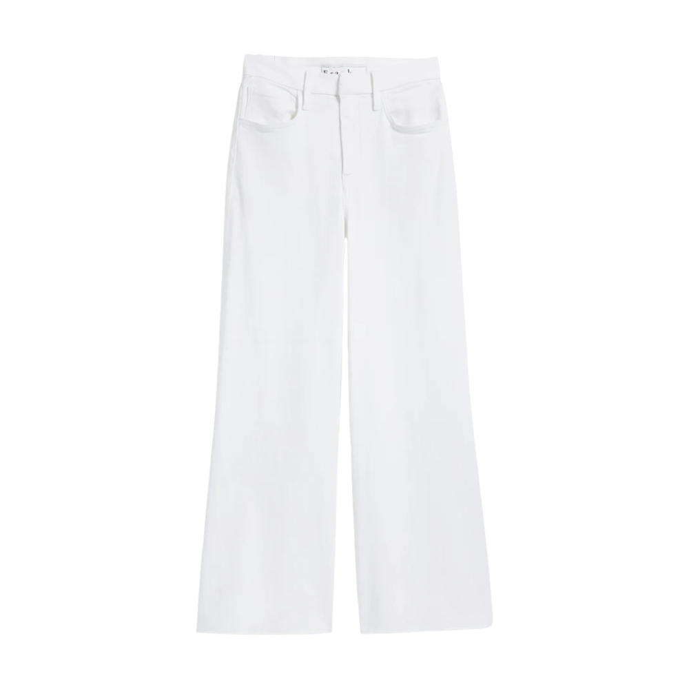 Galway Wide-Leg Jean in White