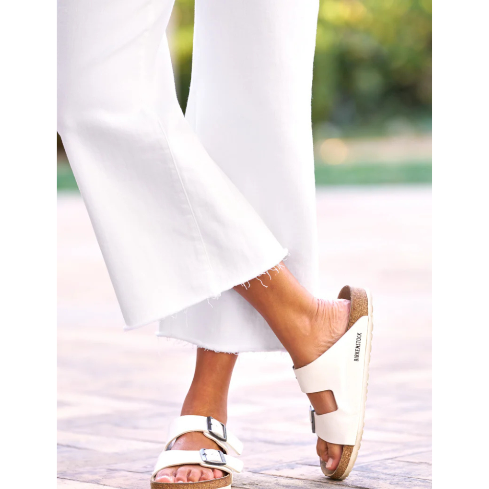 Galway Wide-Leg Jean in White
