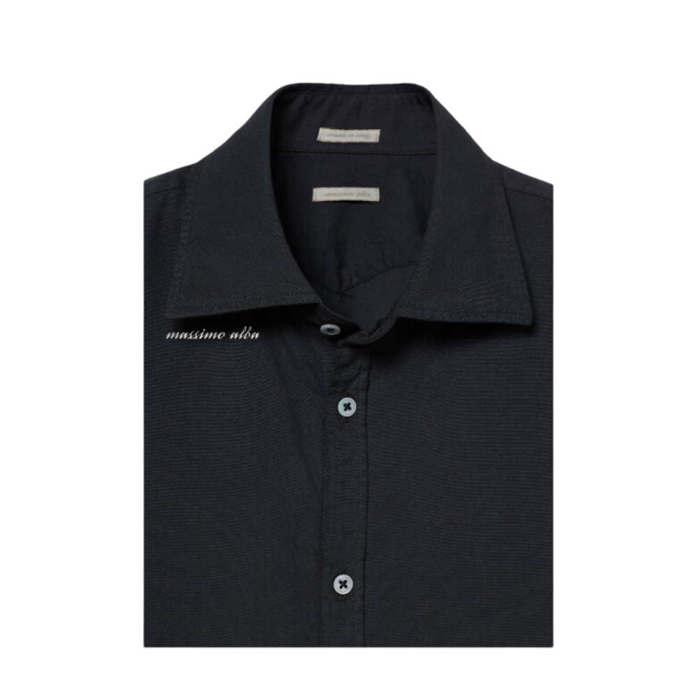 Genova Classic Shirt in Dark Blue