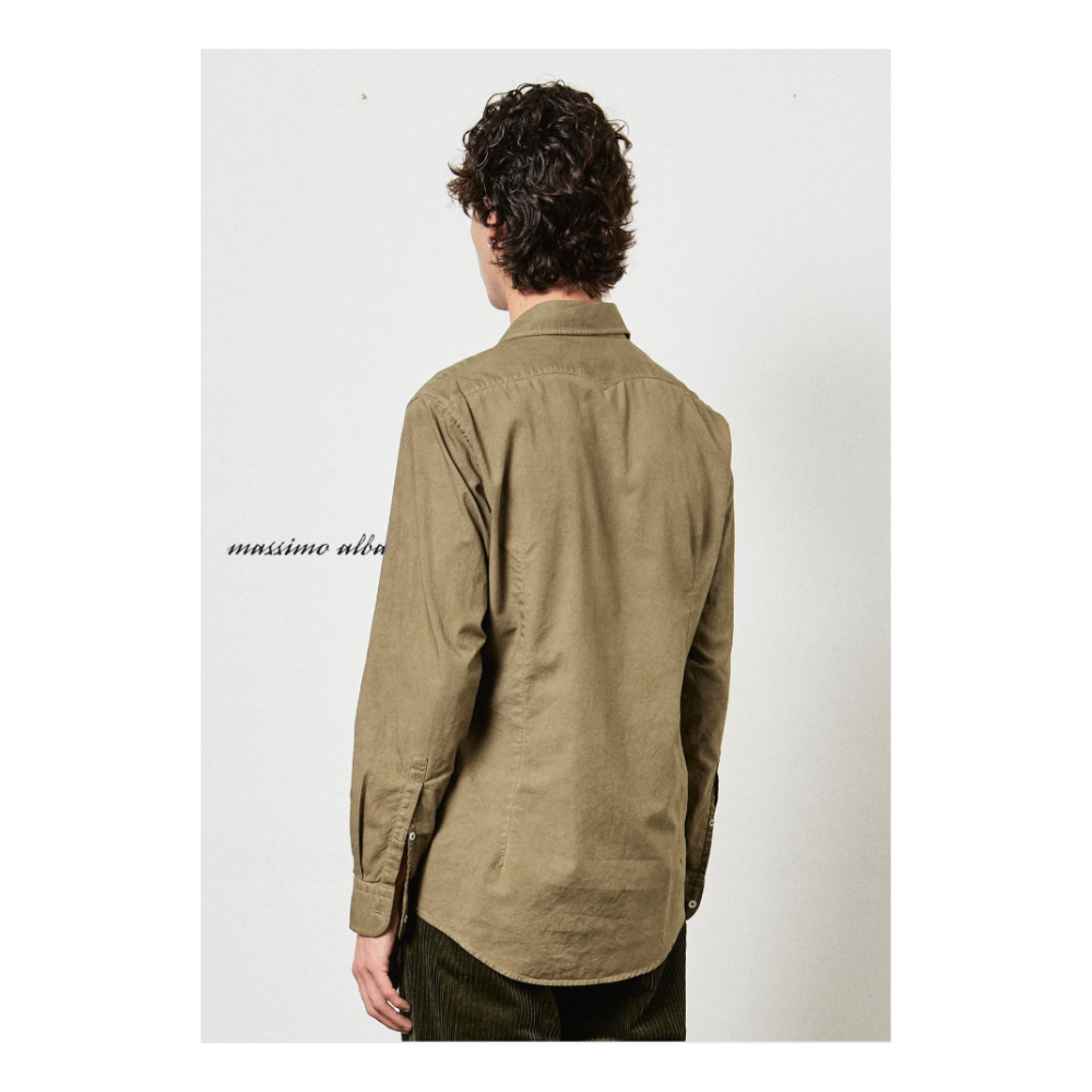 Genova Classic Shirt in Militare