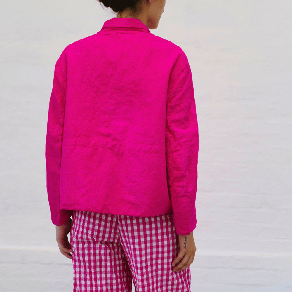 H+ Hannoh Wessel Julia Jacket in Azalea – International designer fashion boutique Australia Riada Concept Woollahra