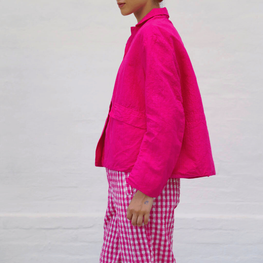 H+ Hannoh Wessel Julia Jacket in Azalea – International designer fashion boutique Australia Riada Concept Woollahra