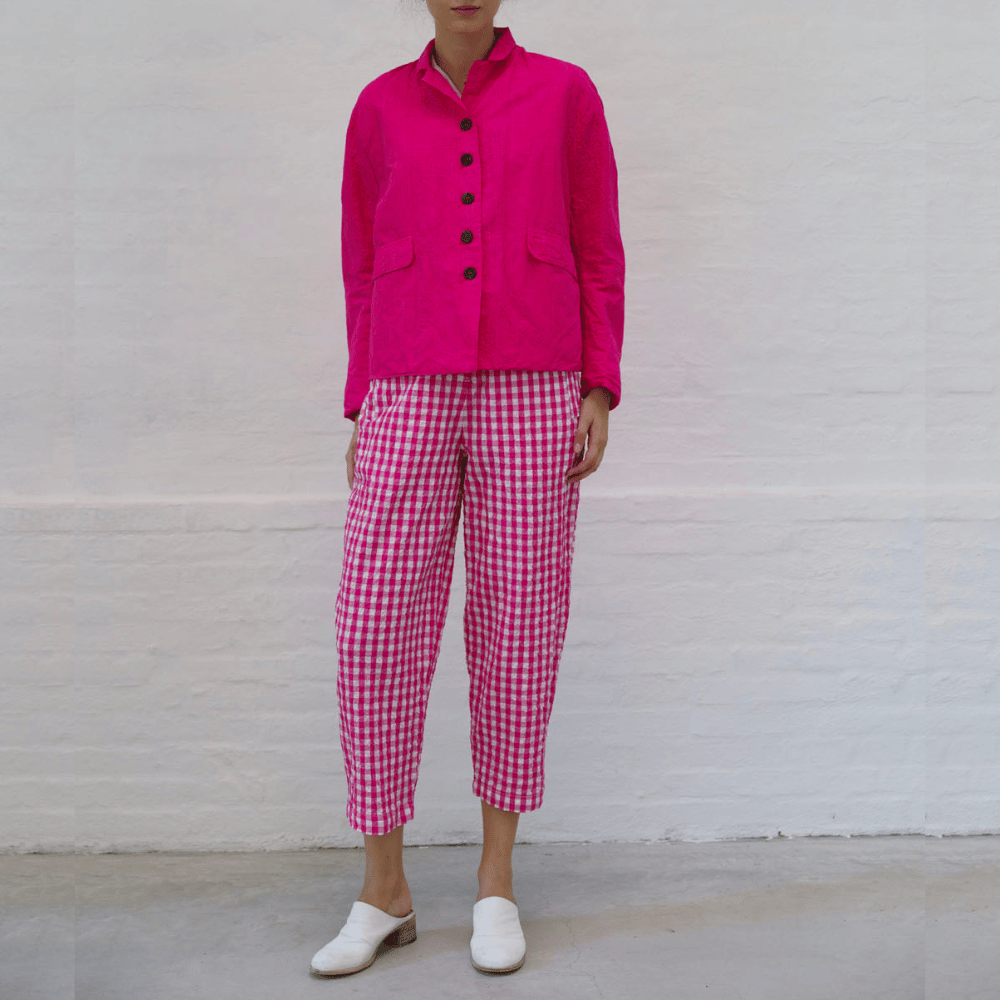 H+ Hannoh Wessel Julia Jacket in Azalea – International designer fashion boutique Australia Riada Concept Woollahra