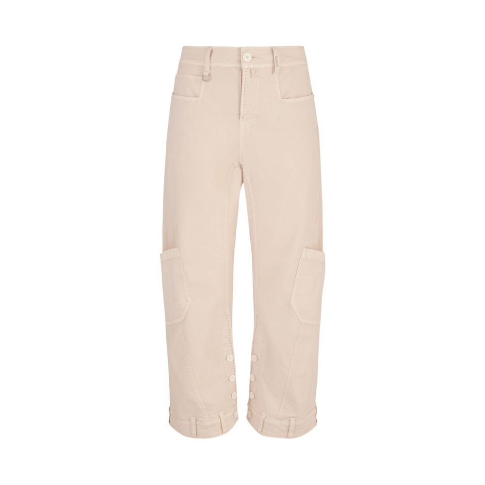 HIGH Hasten Bootcut Pant in Ecru HIGH OFFICIAL Designer fashion shop online and in store High End fashion boutique Sydney Australia Riada Concept