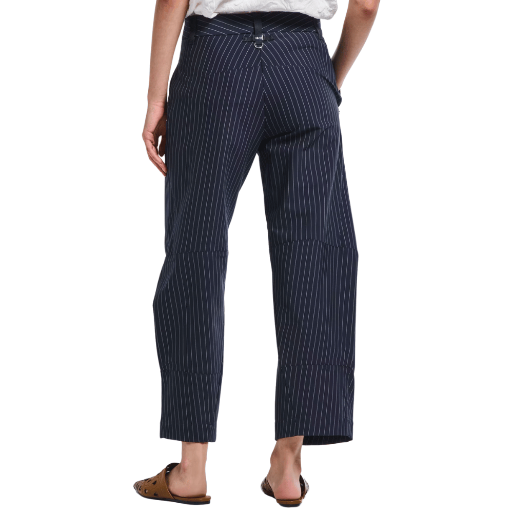 HIGH Minority Wide Leg Pant in Striped Blue HIGH OFFICIAL Designer fashion shop online and in store High End fashion boutique Sydney Australia Riada Concept