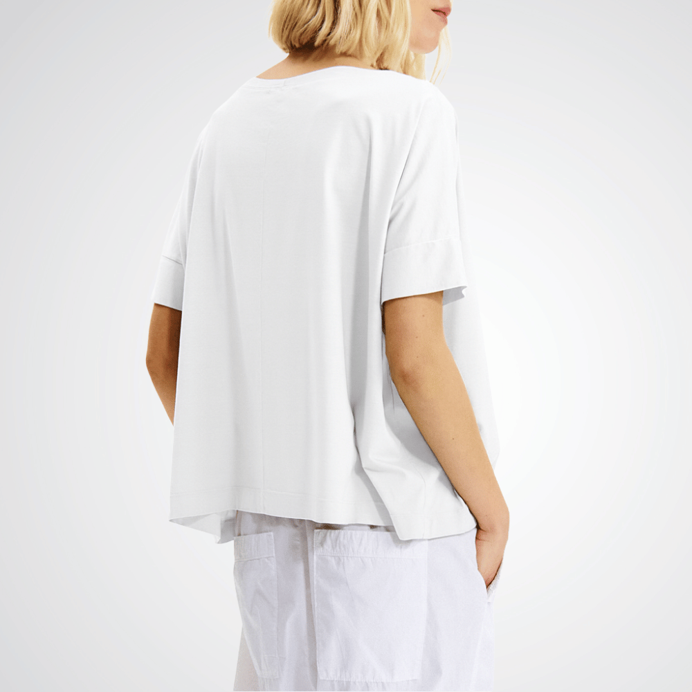 Transit Par Such Lyocell Tee in White Transit Par Such at Riada Concept Designer fashion shop online and in store High End fashion boutique Sydney Australia Riada Concept