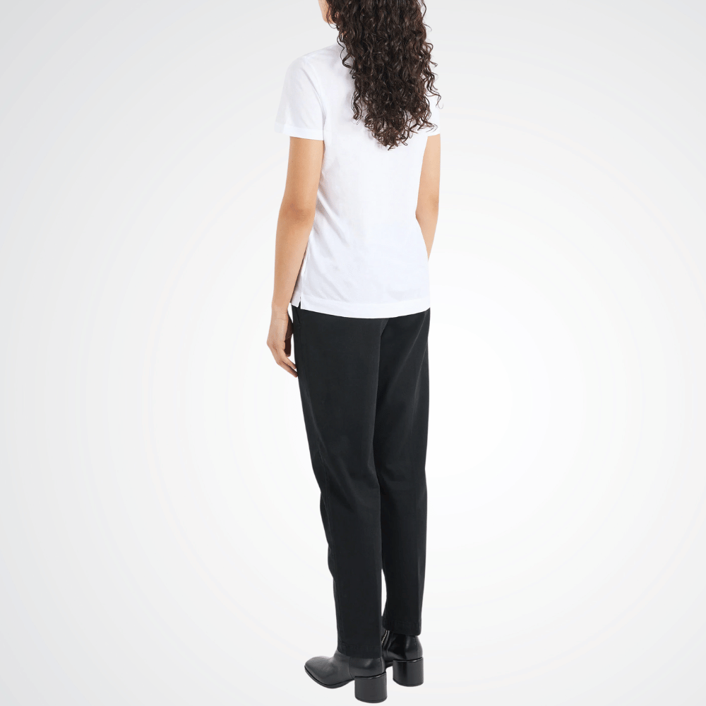 Massimo Alba Woman Liscaw Cotton Crew-Neck T-Shirt in Rainbow MASSIMO ALBA WOMENS Designer fashion shop online and in store High End fashion boutique Sydney Australia Riada Concept