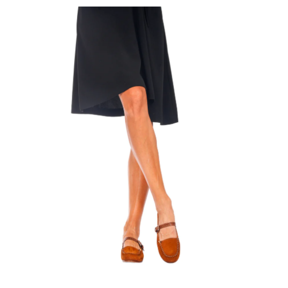 Henry Beguelin Nabuck Resinato Moccasin in Cuoio HENRY BEGUELIN Designer fashion handbags shop online and in store High End fashion boutique Sydney Australia Riada Concept