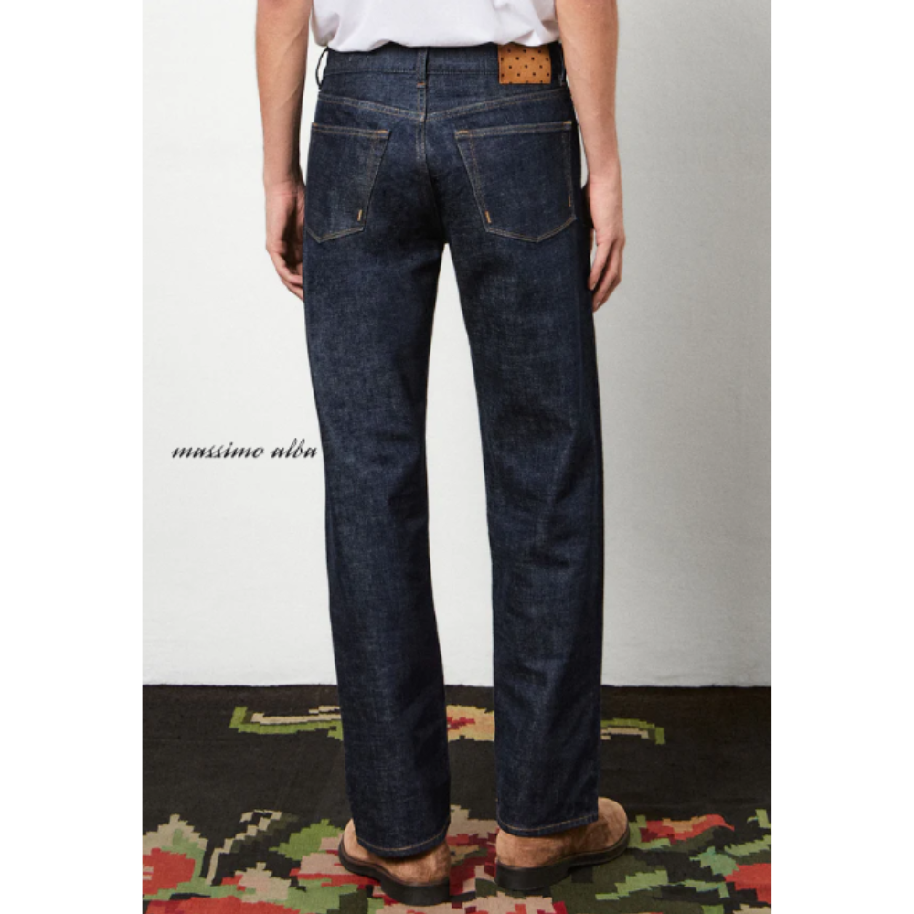 Oceano Five Pocket Trousers in Denim