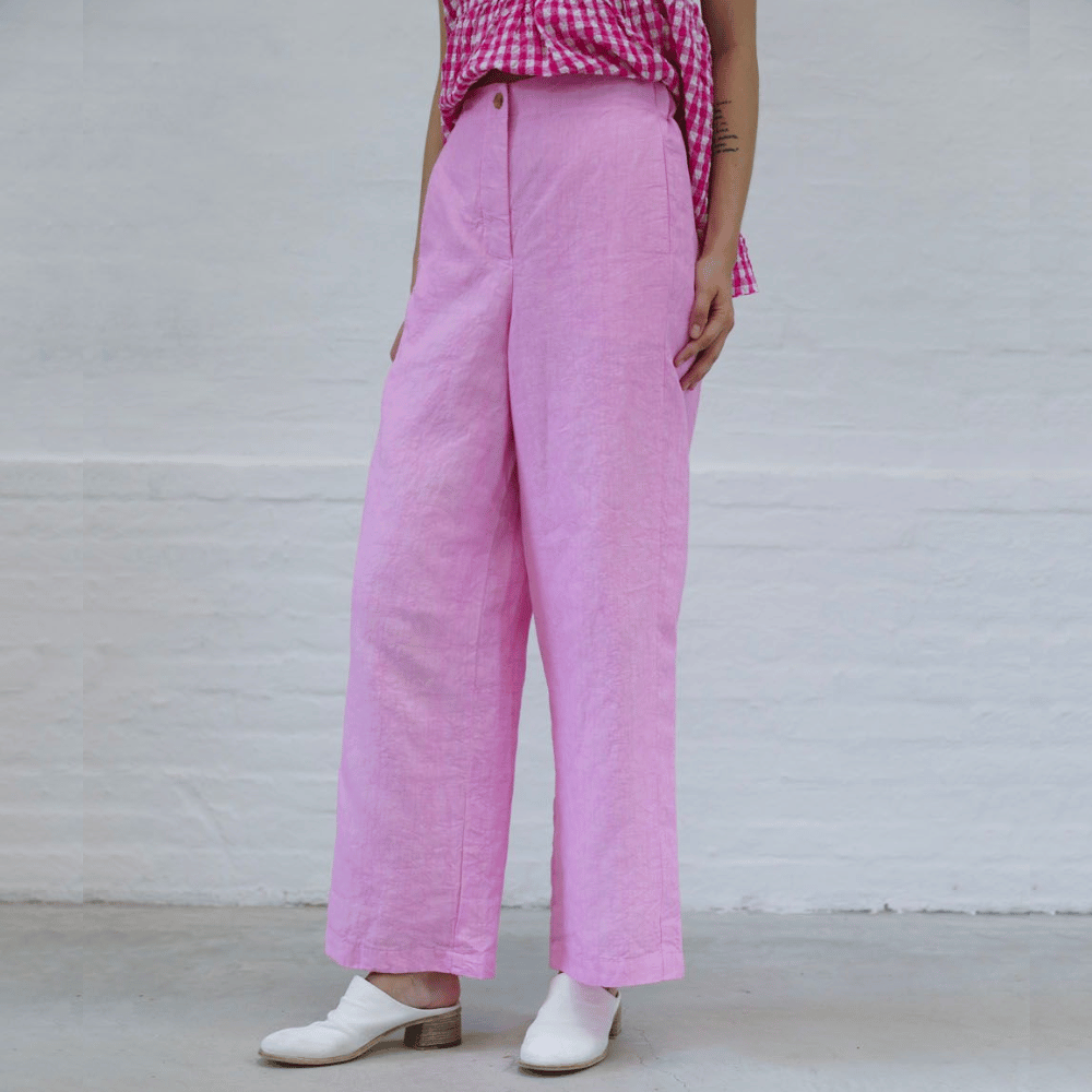 H+ Hannoh Wessel Penelope Pants in Pink – International designer fashion boutique Australia Riada Concept Woollahra