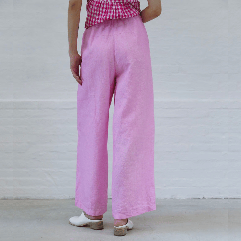 H+ Hannoh Wessel Penelope Pants in Pink – International designer fashion boutique Australia Riada Concept Woollahra