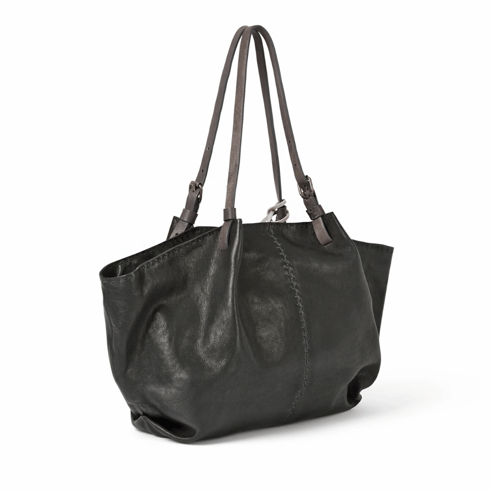 Henry Beguelin Large Size Piramide Belt Old Iron Bag in Black BD5903 HENRY BEGUELIN Designer fashion handbags shop online and in store High End fashion boutique Sydney Australia Riada Concept