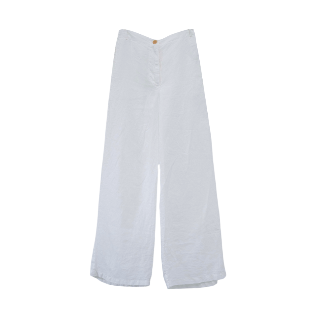 H+ Hannoh Wessel Puebla Pants in White – International designer fashion boutique Australia Riada Concept Woollahra