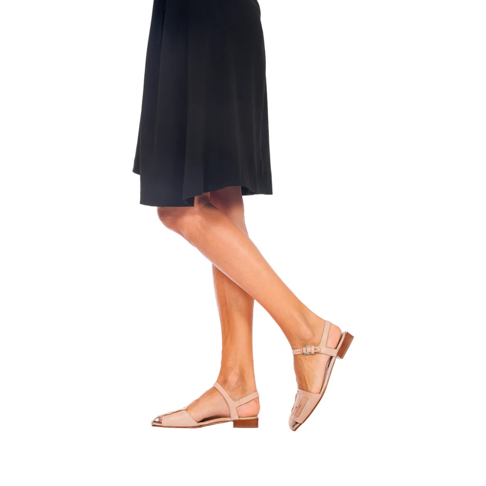 Henry Beguelin Sbiancato Mary Jane Sandal in Beige HENRY BEGUELIN Designer fashion handbags shop online and in store High End fashion boutique Sydney Australia Riada Concept