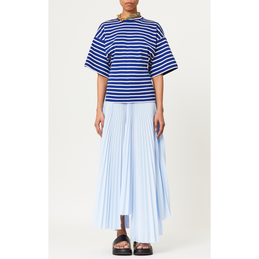 SHORT SLEEVE T-SHIRT IN BLUE