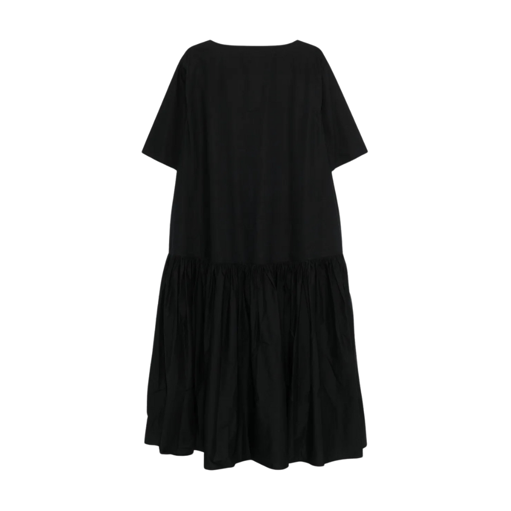 Dress Della Short Sleeve in Black