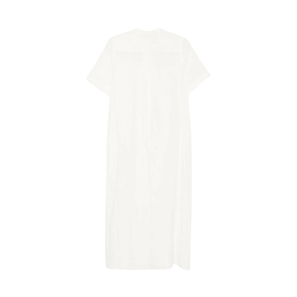 Shirt Dress Dublin Short Sleeve in Off White
