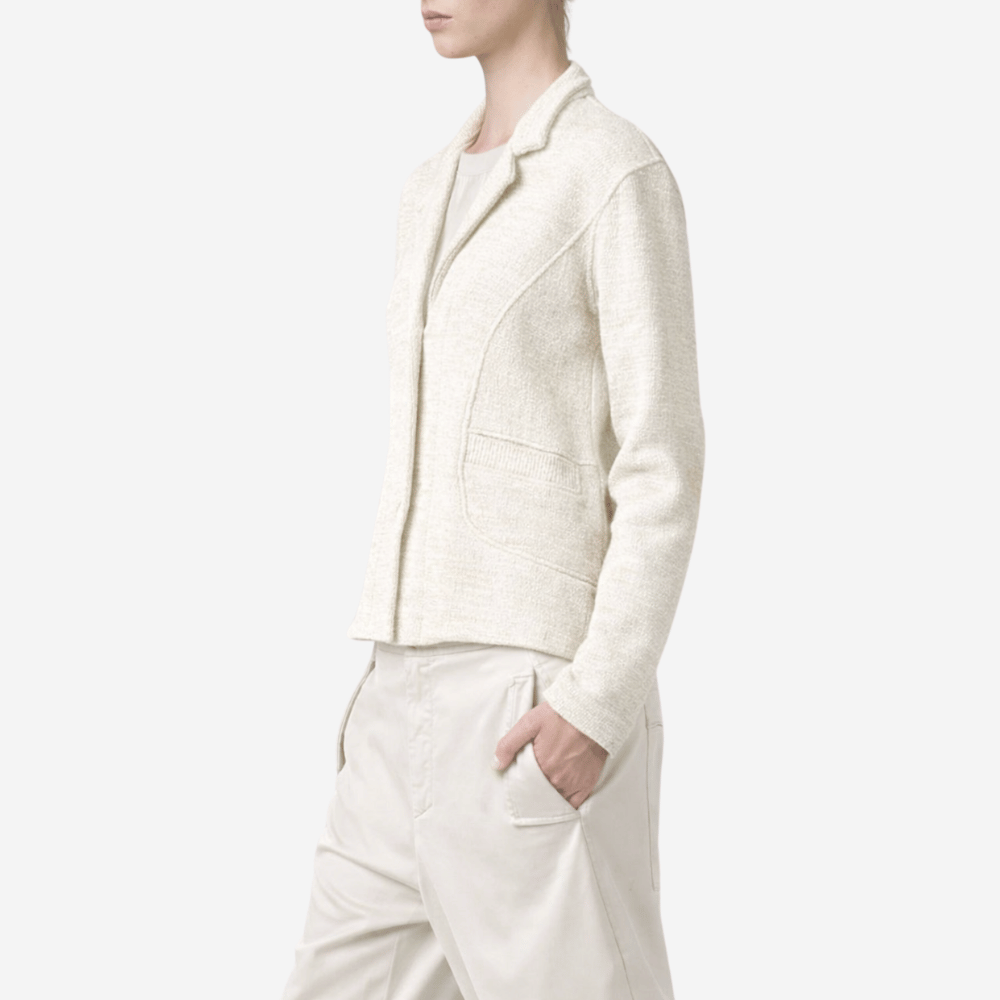 Transit Par Such Virgin Wool Jacket in Chalk – International designer fashion boutique Australia Riada Concept Woollahra 1016.CFDTRB8436.01