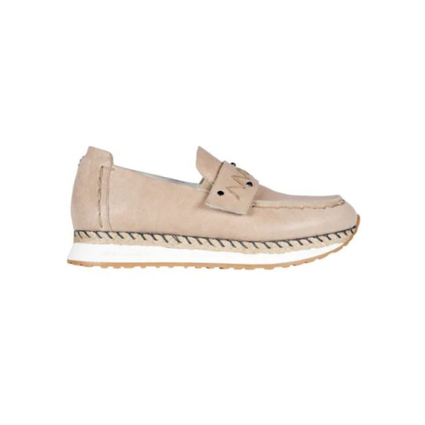 Old Iron Moccasins in Beige